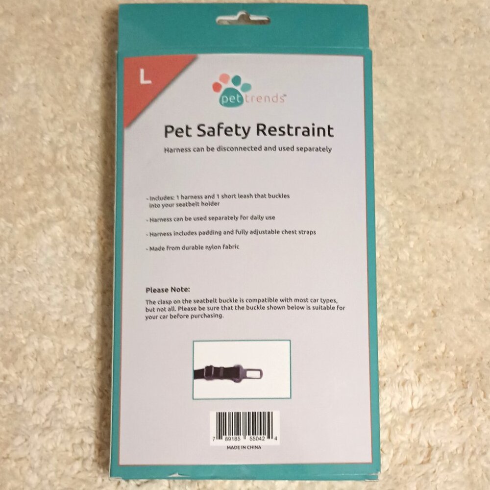 Newer ~Pet Trends Pet Safety Restraint (Size: Large for dogs weighing 44-88 lbs) - Picture 6 of 6